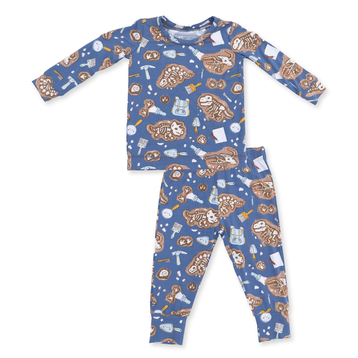Dino Dig - Long Sleeve Loungewear Set by Angel Dear