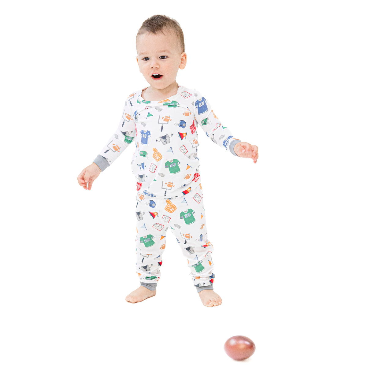 Long Sleeve Loungewear Set, Game Day by Angel Dear
