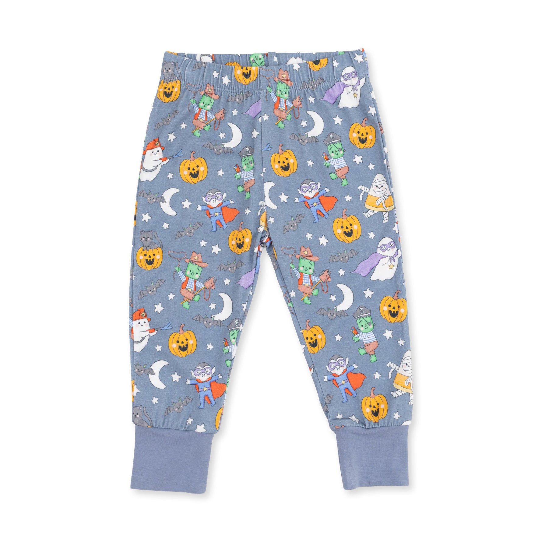 Halloween Monster Dress Up Blue - Long Sleeve Loungewear Set by Angel Dear