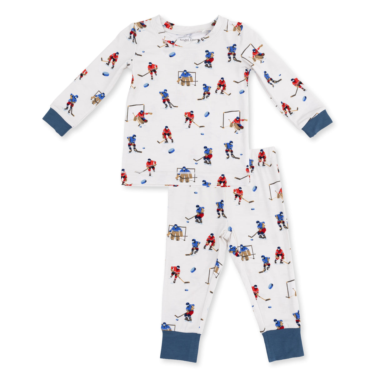 Hockey Players - Long Sleeve Loungewear Set by Angel Dear