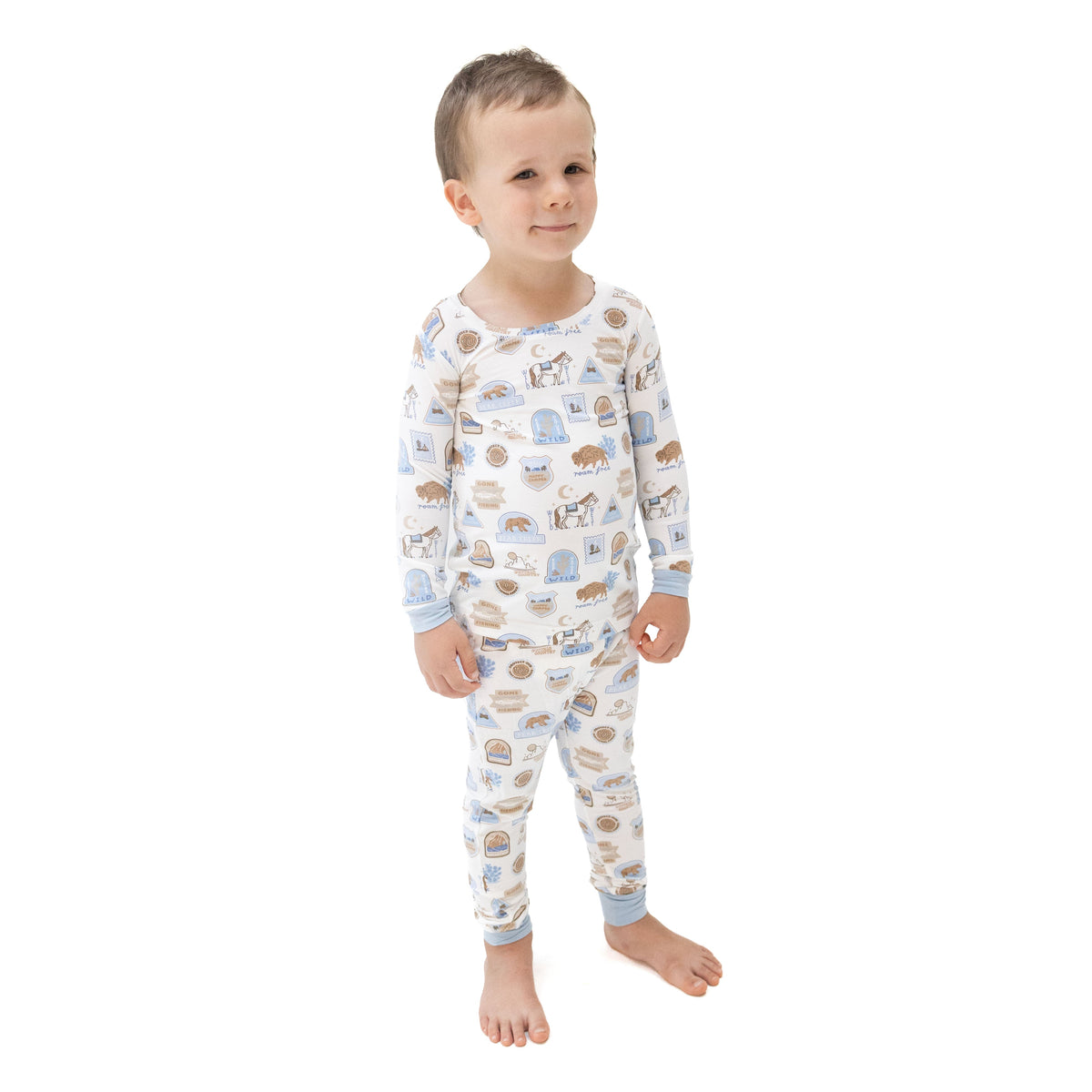 National Parks Adventure - Long Sleeve Loungewear Set by Angel Dear (view 1 of 6)