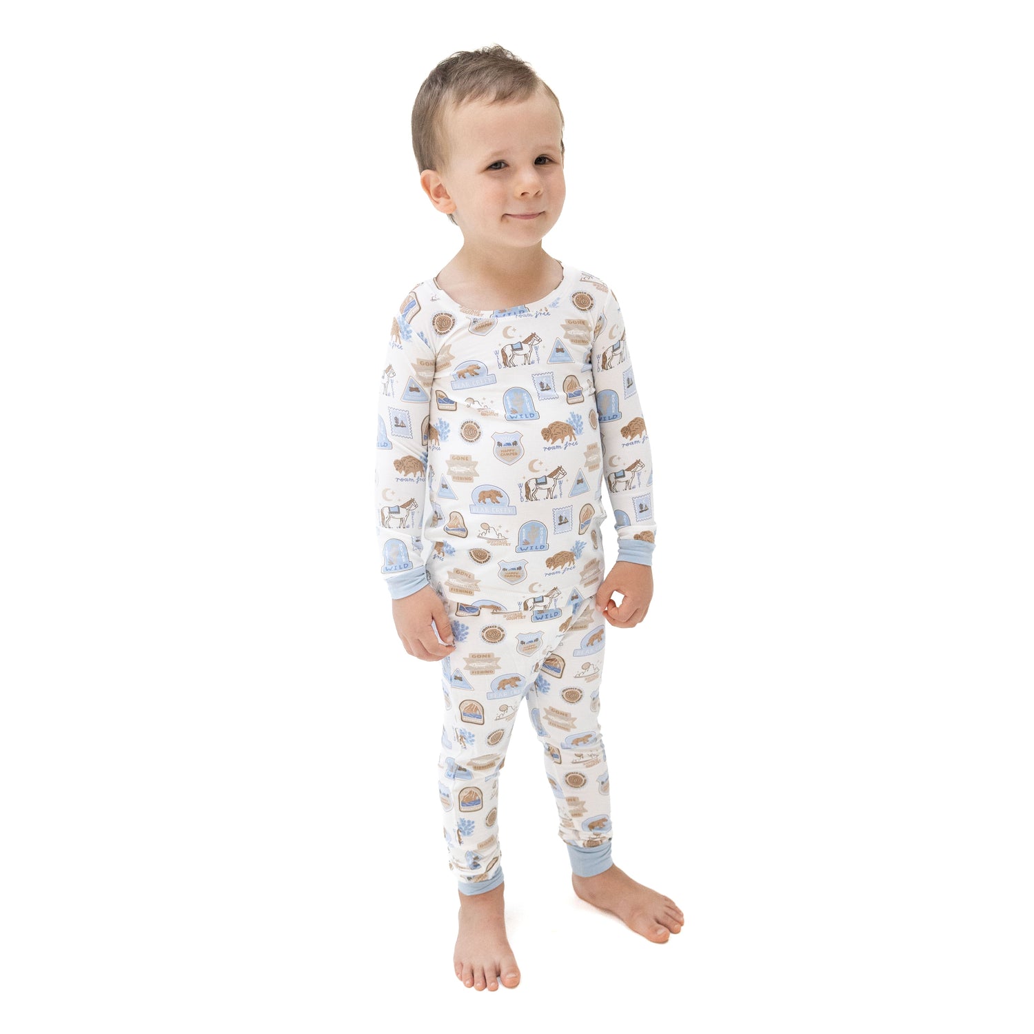 National Parks Adventure - Long Sleeve Loungewear Set by Angel Dear (view 1 of 6)