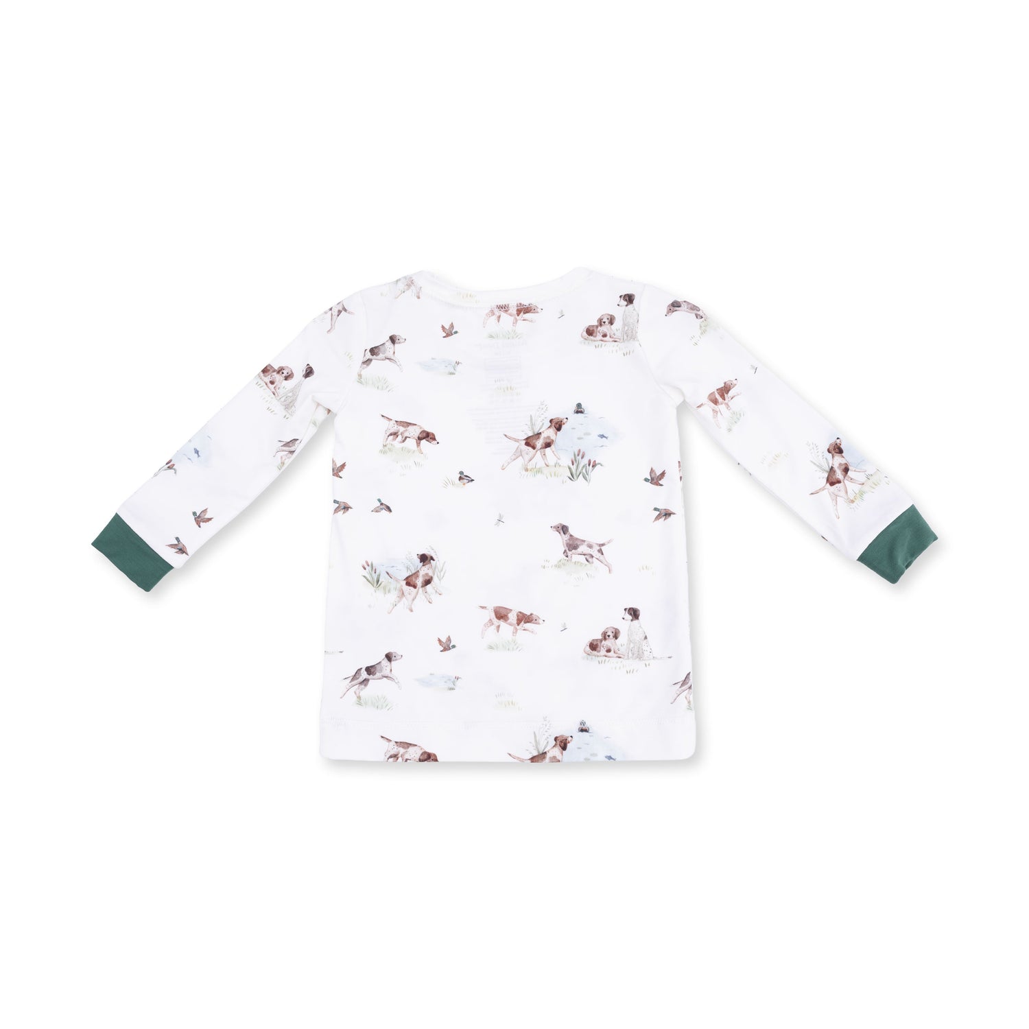 Pointer Pups and Duck Buddies - Long Sleeve Loungewear Set by Angel Dear (view 2 of 4)