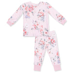 Painterly Rose Bouquets - Long Sleeve Loungewear Set by Angel Dear (view 2 of 5)