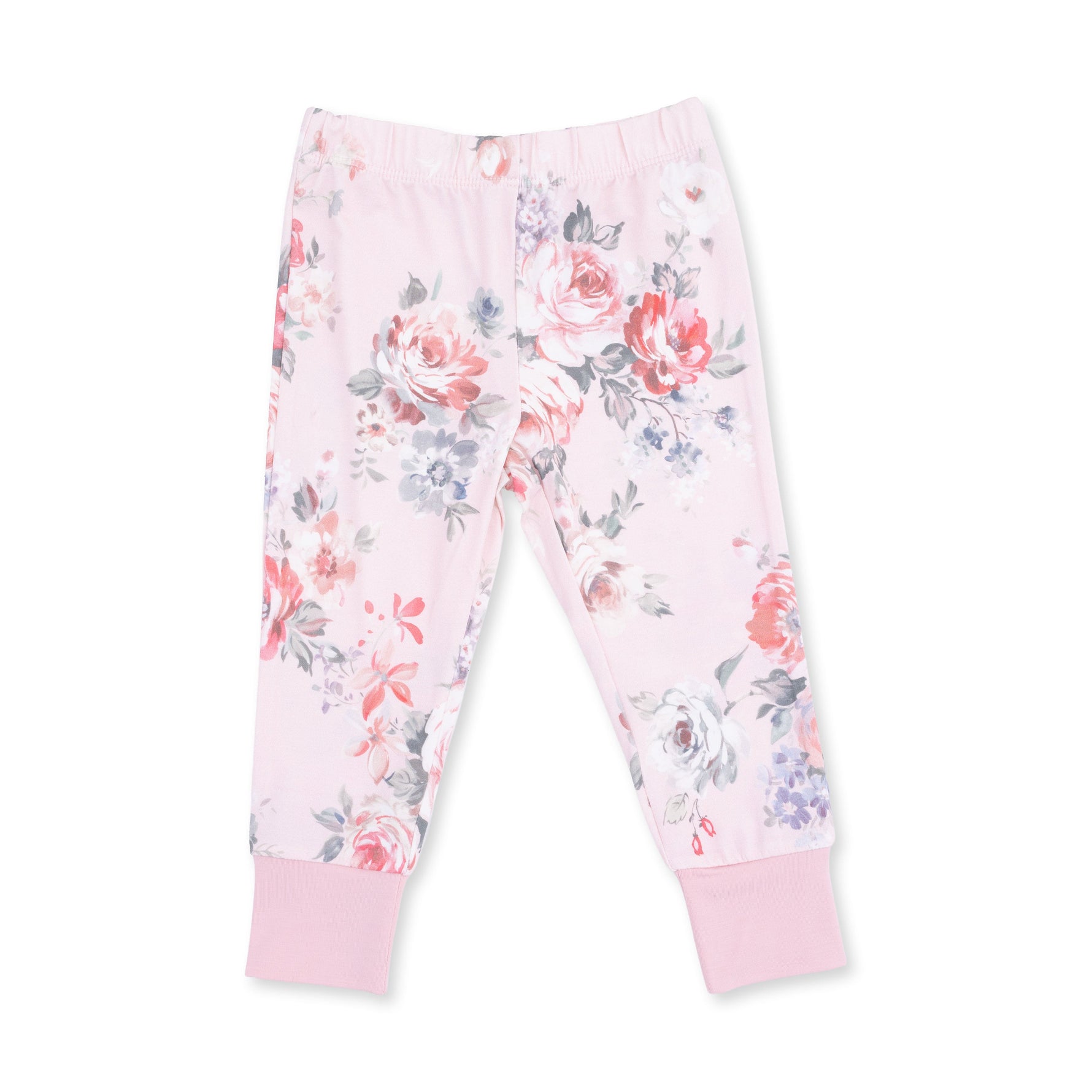 Painterly Rose Bouquets - Long Sleeve Loungewear Set by Angel Dear (view 4 of 5)