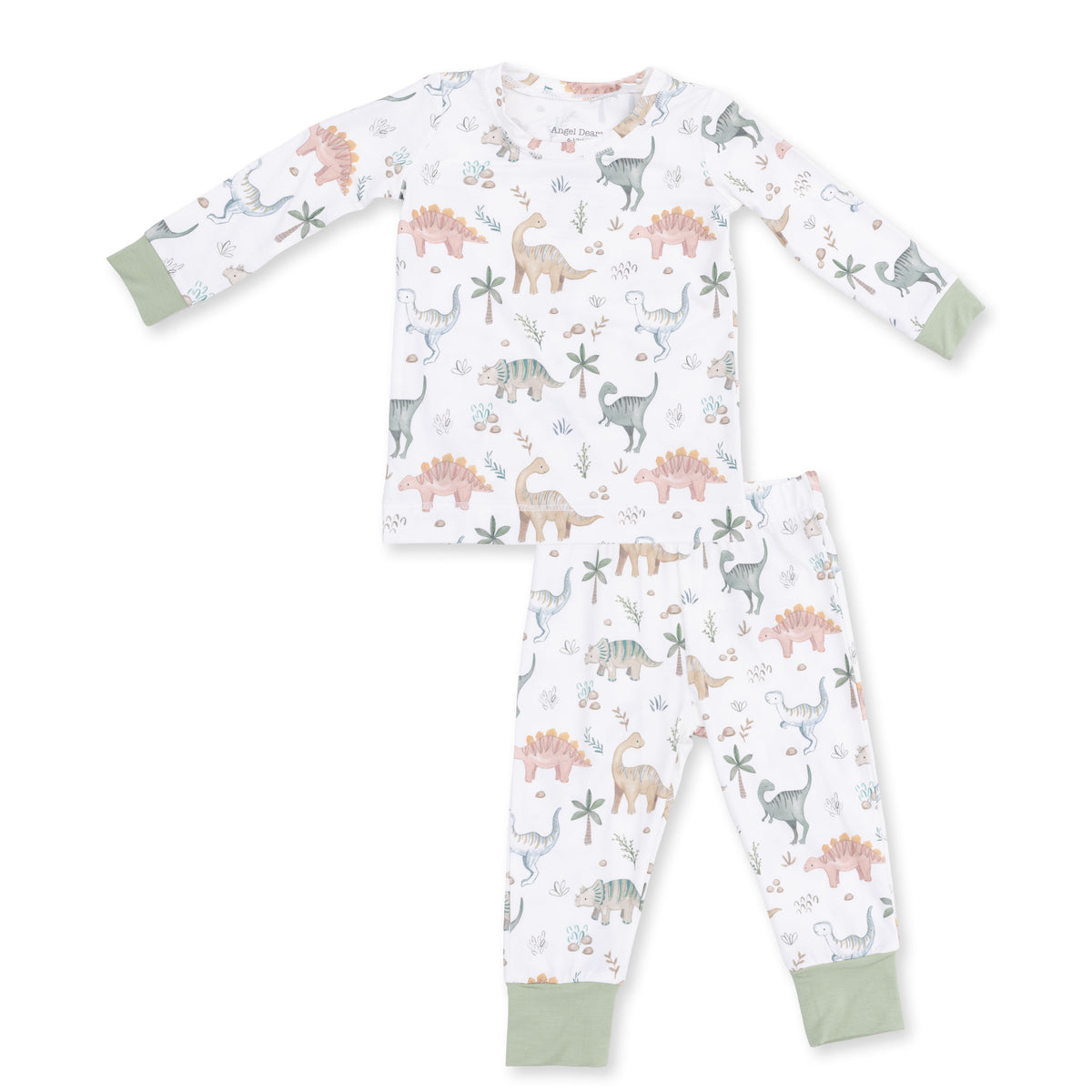 Sweet Baby Dinos - Long Sleeve Loungewear Set by Angel Dear