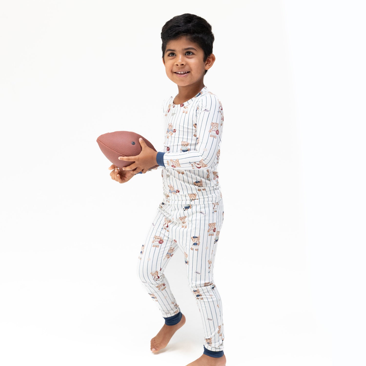 Mixed Sports Bears - Long Sleeve Loungewear Set