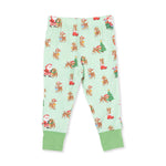 Vintage Reindeer & Santa Uni - Long Sleeve Loungewear Set by Angel Dear