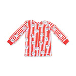Vintage Santa Stripe - Long Sleeve Loungewear Set by Angel Dear
