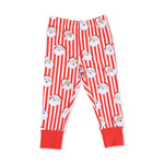 Vintage Santa Stripe - Long Sleeve Loungewear Set by Angel Dear