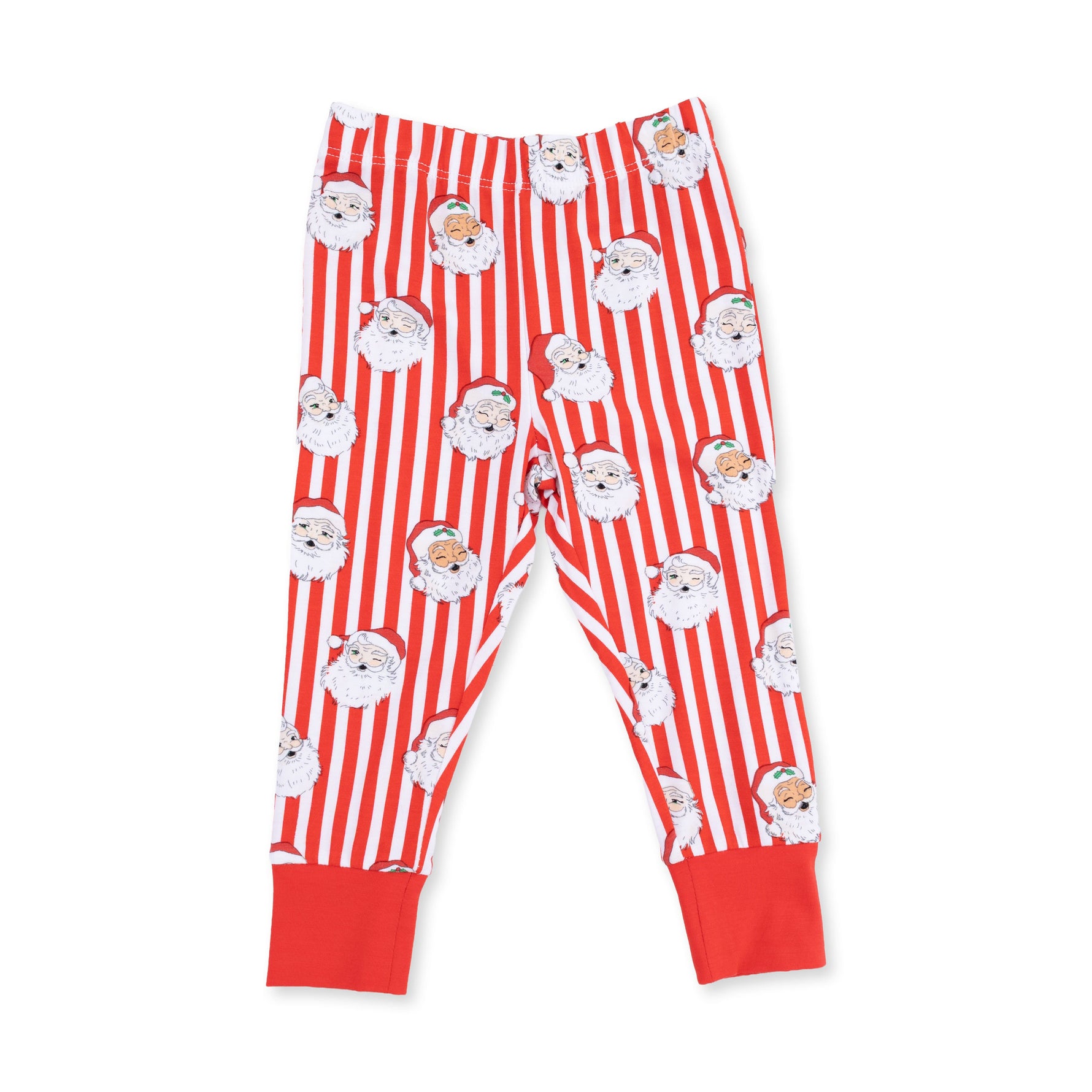 Vintage Santa Stripe - Long Sleeve Loungewear Set by Angel Dear
