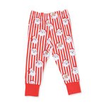Vintage Santa Stripe - Long Sleeve Loungewear Set by Angel Dear
