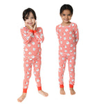 Vintage Santa Stripe - Long Sleeve Loungewear Set by Angel Dear