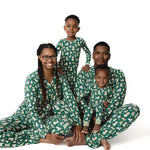 Christmas Dogs Uni - Adult Long Sleeve Coat Style and Pant with Pockets by Angel Dear