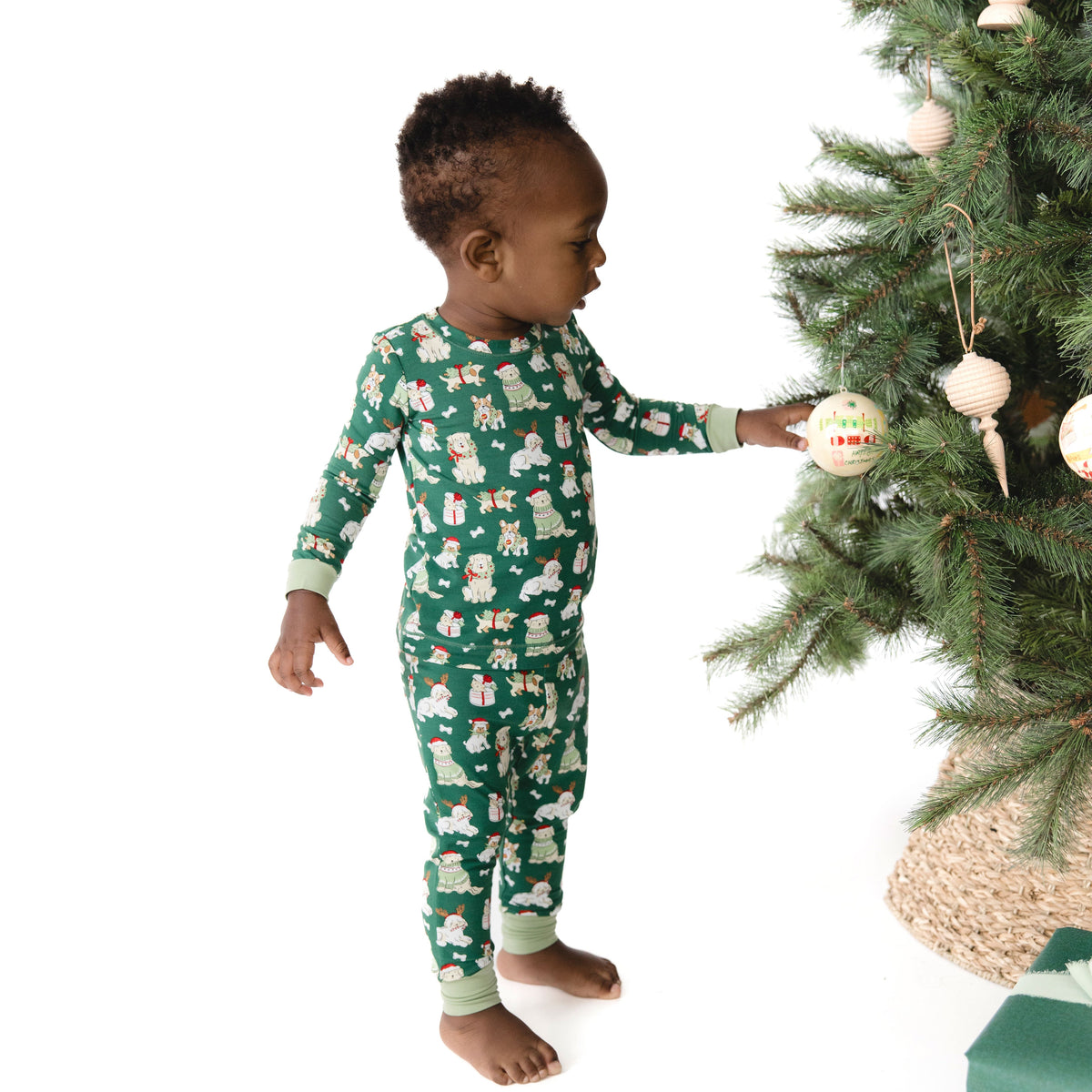 Christmas Dogs Uni - Long Sleeve Loungewear Set by Angel Dear