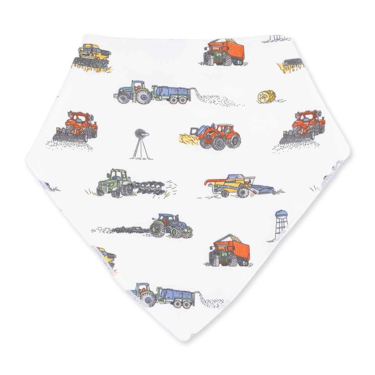 Farm Machines - Bandana Bib by Angel Dear