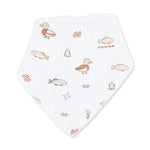 Viscose from Bamboo Bandana Bib, Lake Cuties by Angel Dear (view 2 of 4)