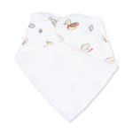 Viscose from Bamboo Bandana Bib, Lake Cuties by Angel Dear (view 3 of 4)