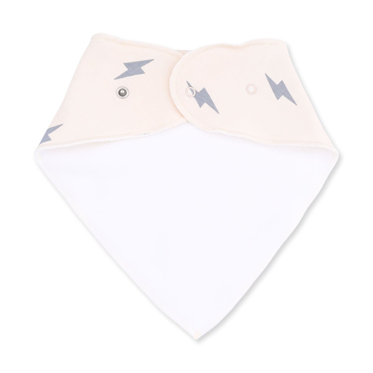 Lightning Bolt Viscose - Bandana Bib by Angel Dear (view 2 of 3)