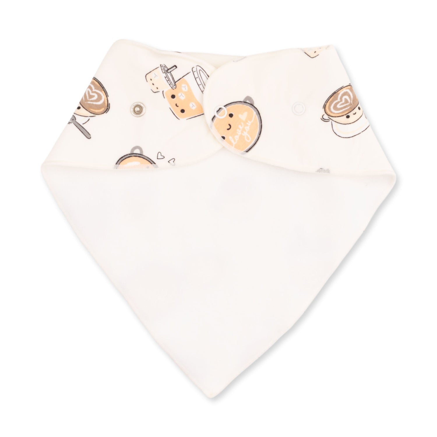 Love You A Latte - Bandana Bib