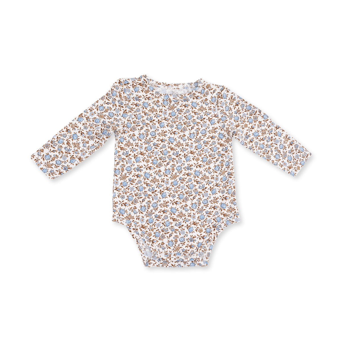 Hazel Floral - Pinafore Dress and Long Sleeve Bodysuit Set by Angel Dear