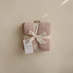 Mushie Organic Cotton Muslin Cloths 3 Pack Extra Soft Versatile Nursery Essentials - Baby & Toddler > Diapering > Baby Wipes Muslin Cloth 3-Pack