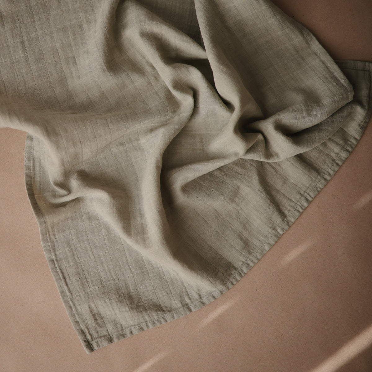 Mushie organic cotton muslin cloths 3-pack