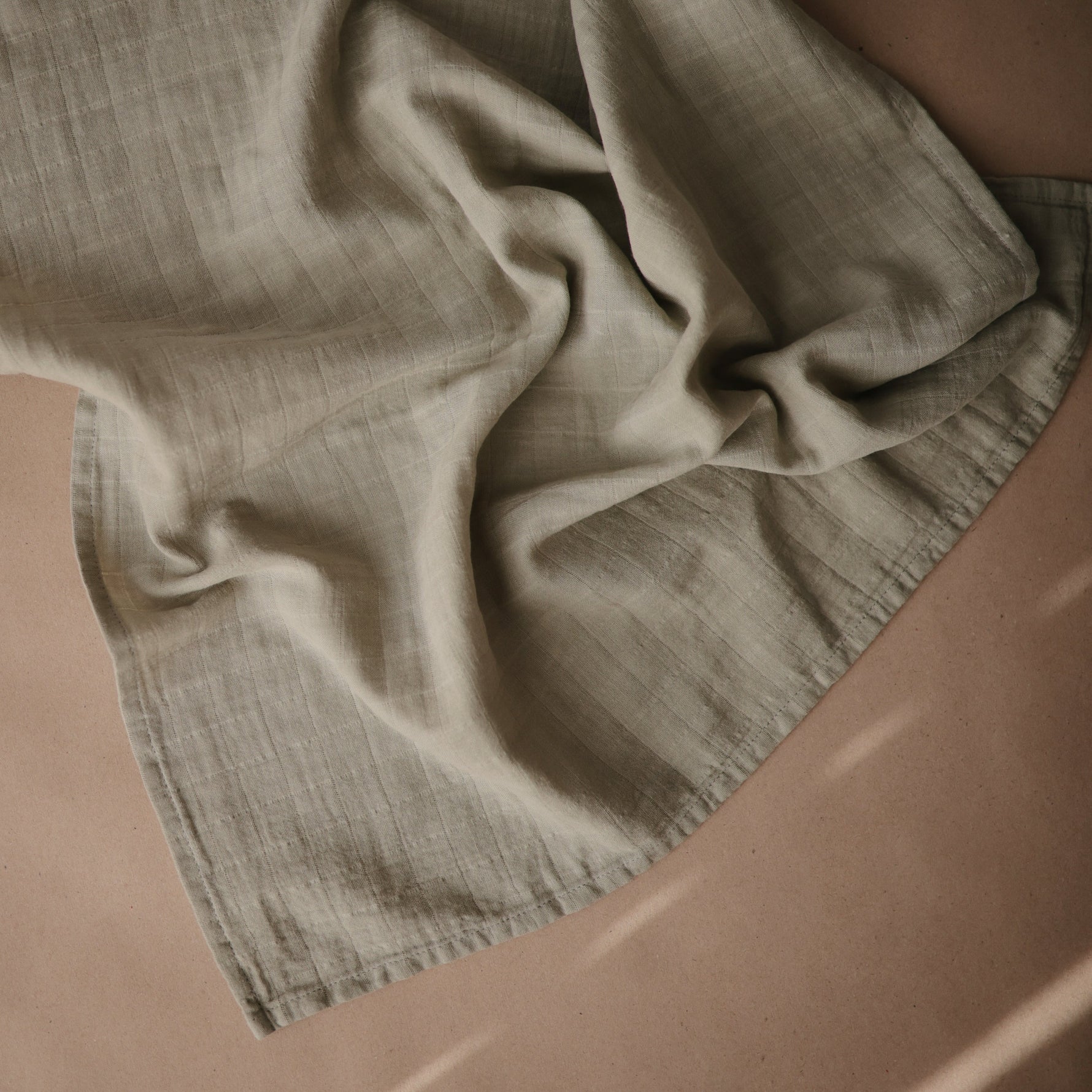 Mushie organic cotton muslin cloths 3-pack