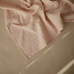 Mushie organic cotton muslin cloths 3-pack for baby.