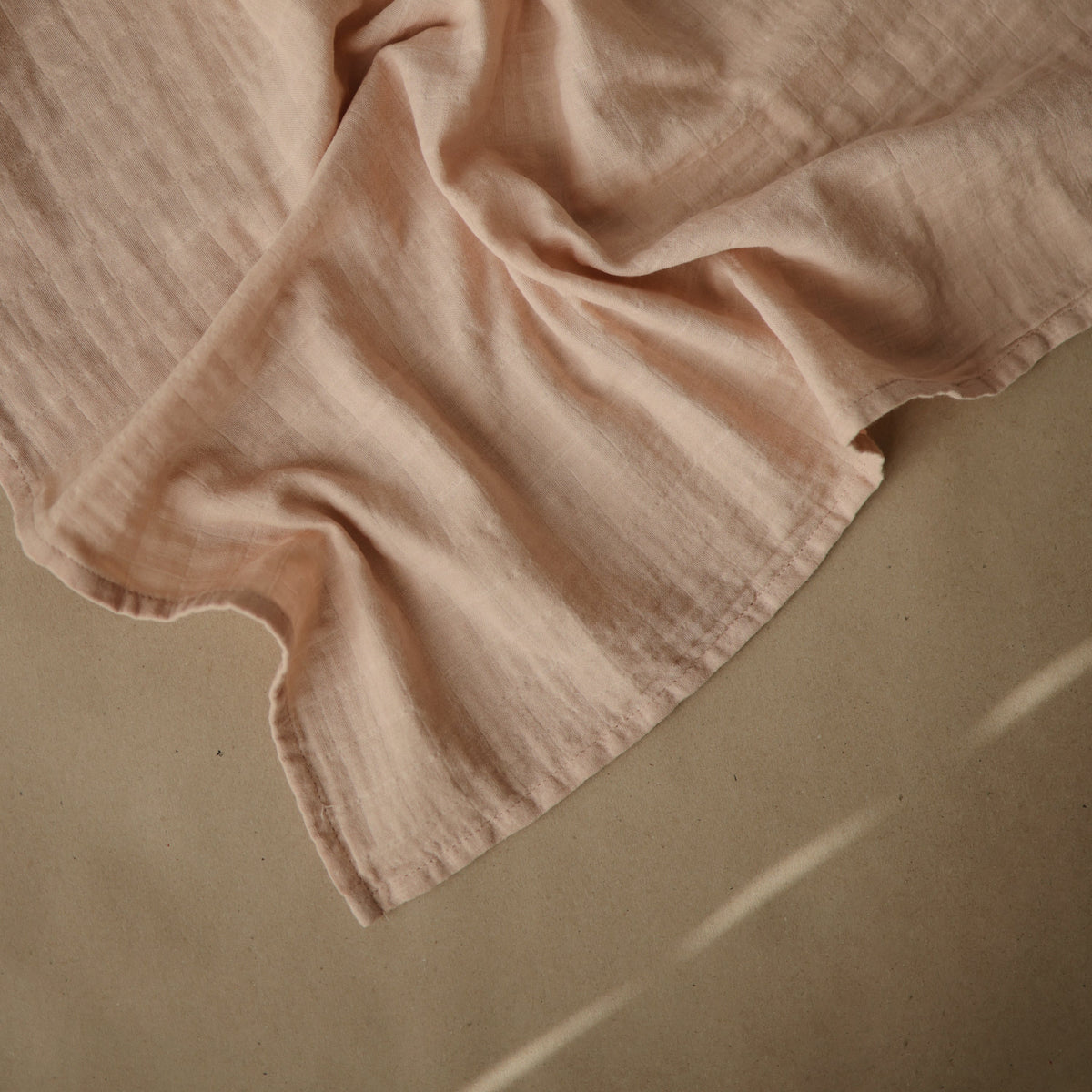 Mushie organic cotton muslin baby cloths 3-pack, soft, gentle, and breathable.