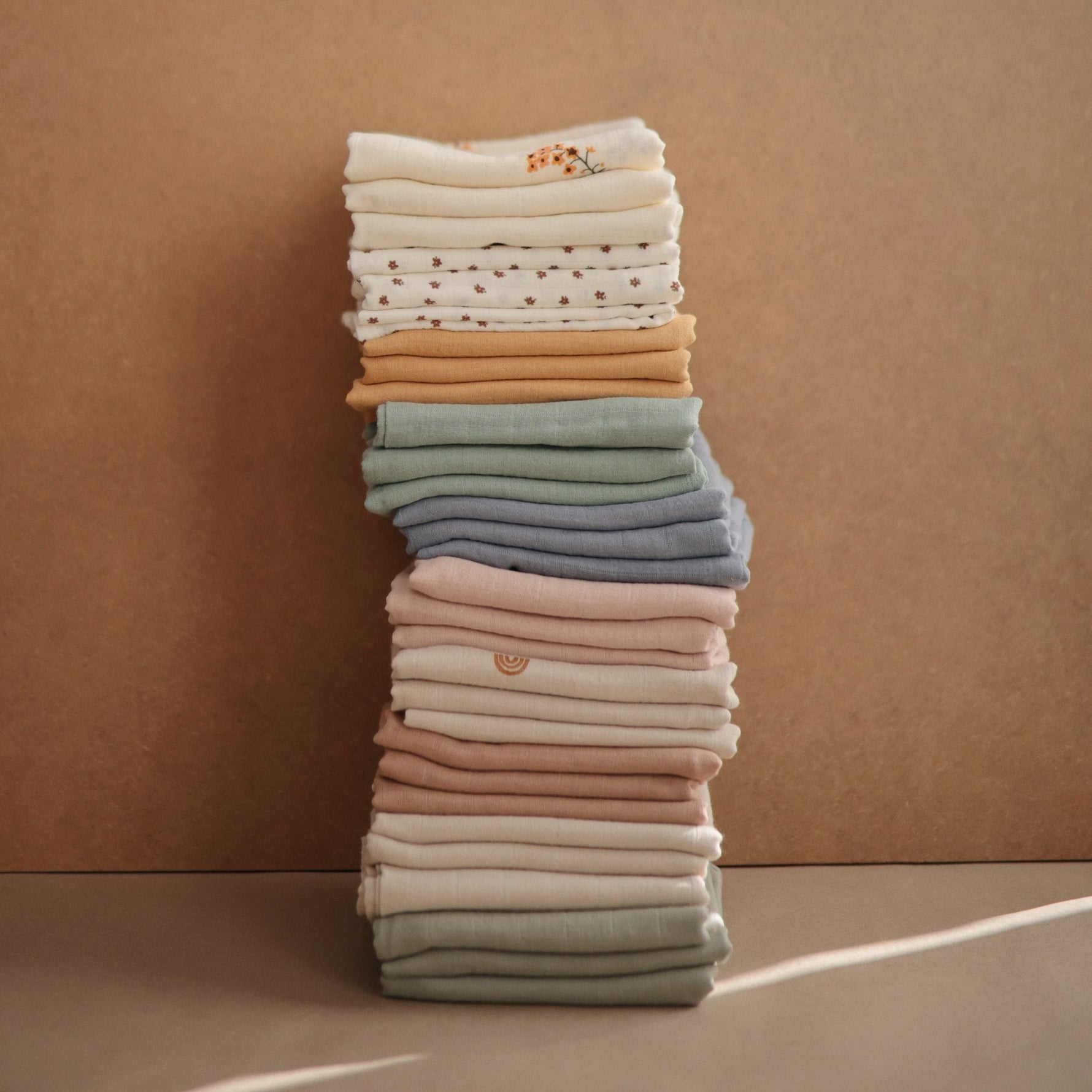 Organic Cotton Muslin Cloths 3-Pack by Mushie at Everetts Place