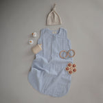 Organic Cotton Muslin Sleep Bag, Lightweight, Sleeveless by Mushie