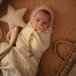 Mushie Organic Cotton Muslin Swaddle Blanket for Baby Cuddling and Nursing - Baby & Toddler > Swaddling & Receiving Blankets Swaddle