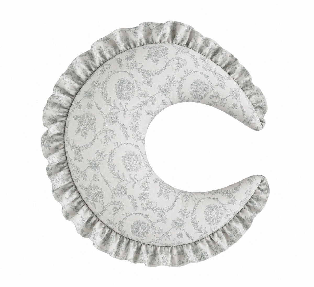 Feeding Support Old Ruffle Nursing Pillow Cover by Little Mae & Co