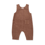 Solid Beaver Fur Corduroy - Uni Overalls by Angel Dear