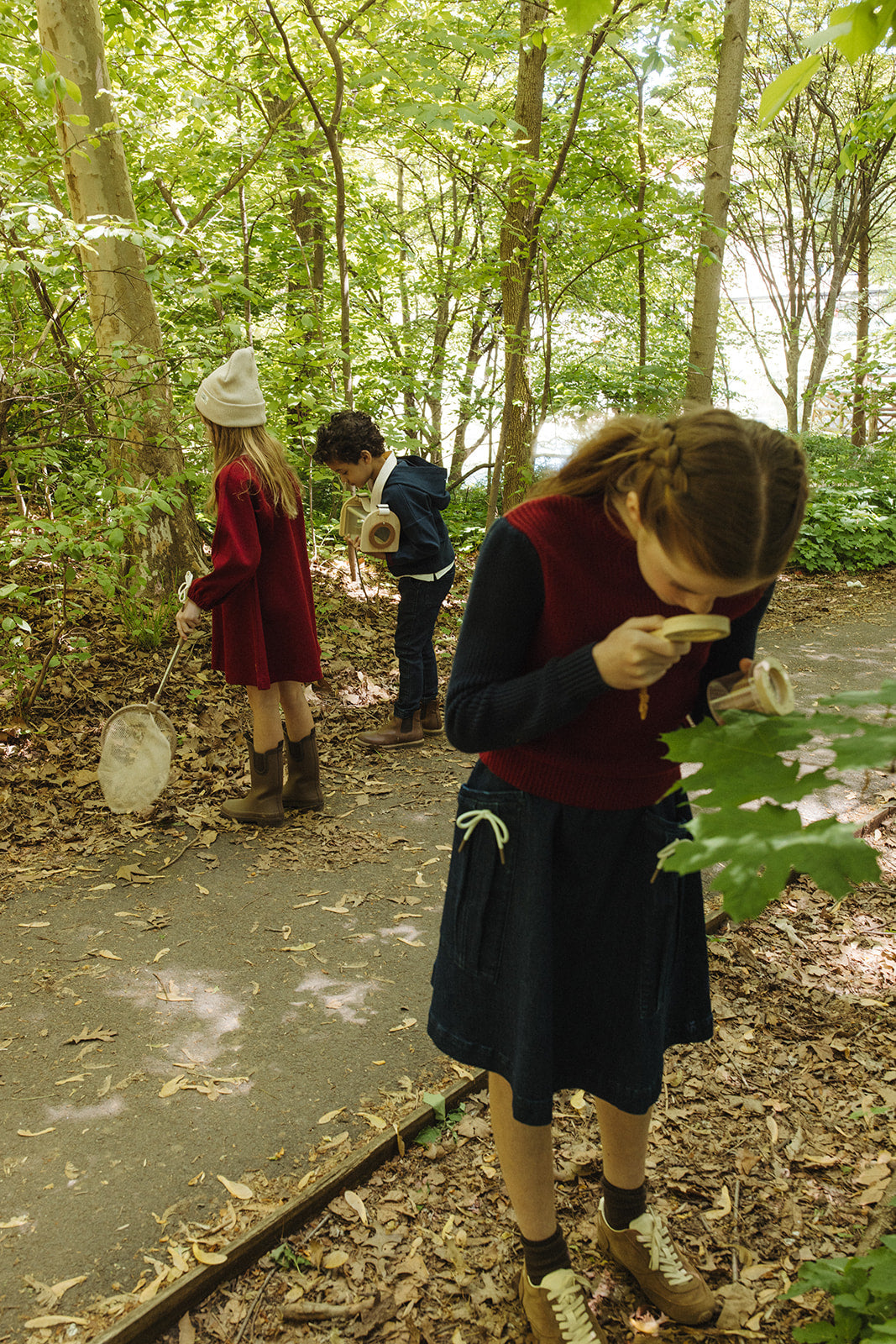 Lia Skirt - Blue by Crew Kids NY (view 10 of 10)