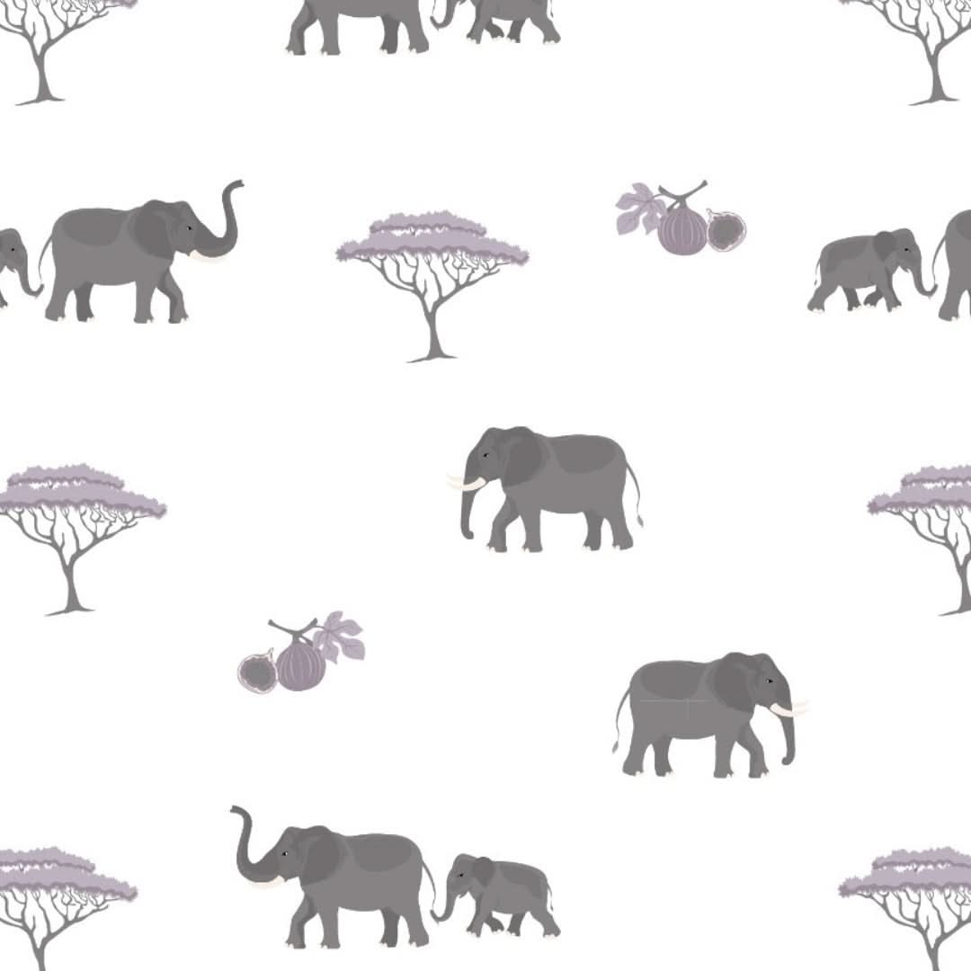 Bamboo Viscose Camisole - Elephant Print