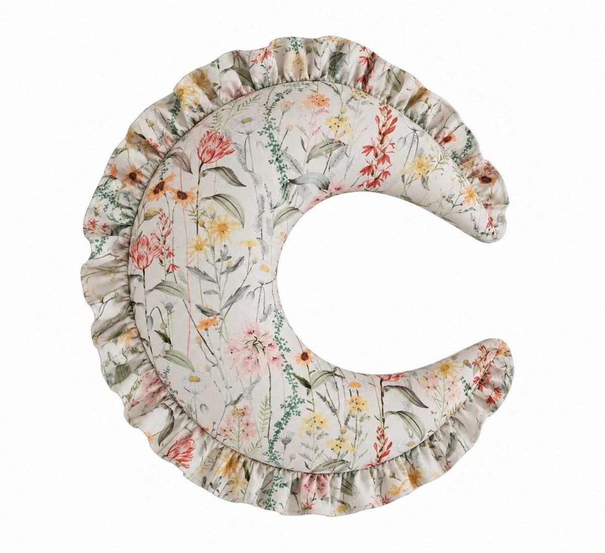 Feeding Support Old Ruffle Nursing Pillow Cover by Little Mae & Co