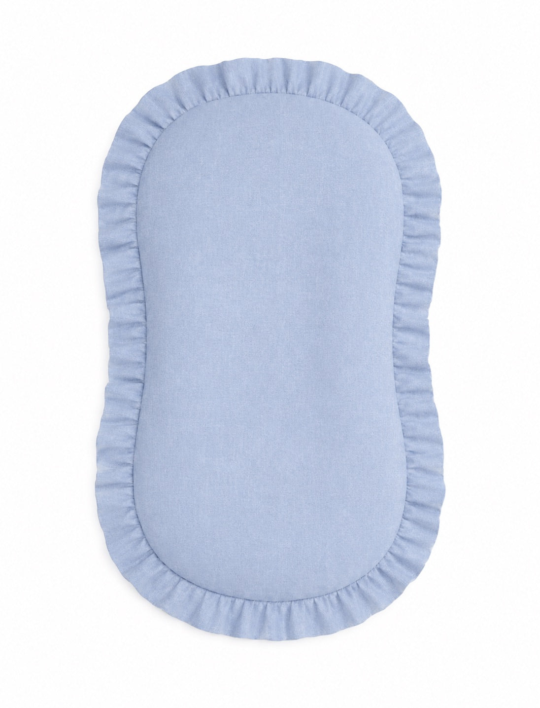 Light Denim Baby Lounger Cover by Little Mae & Co