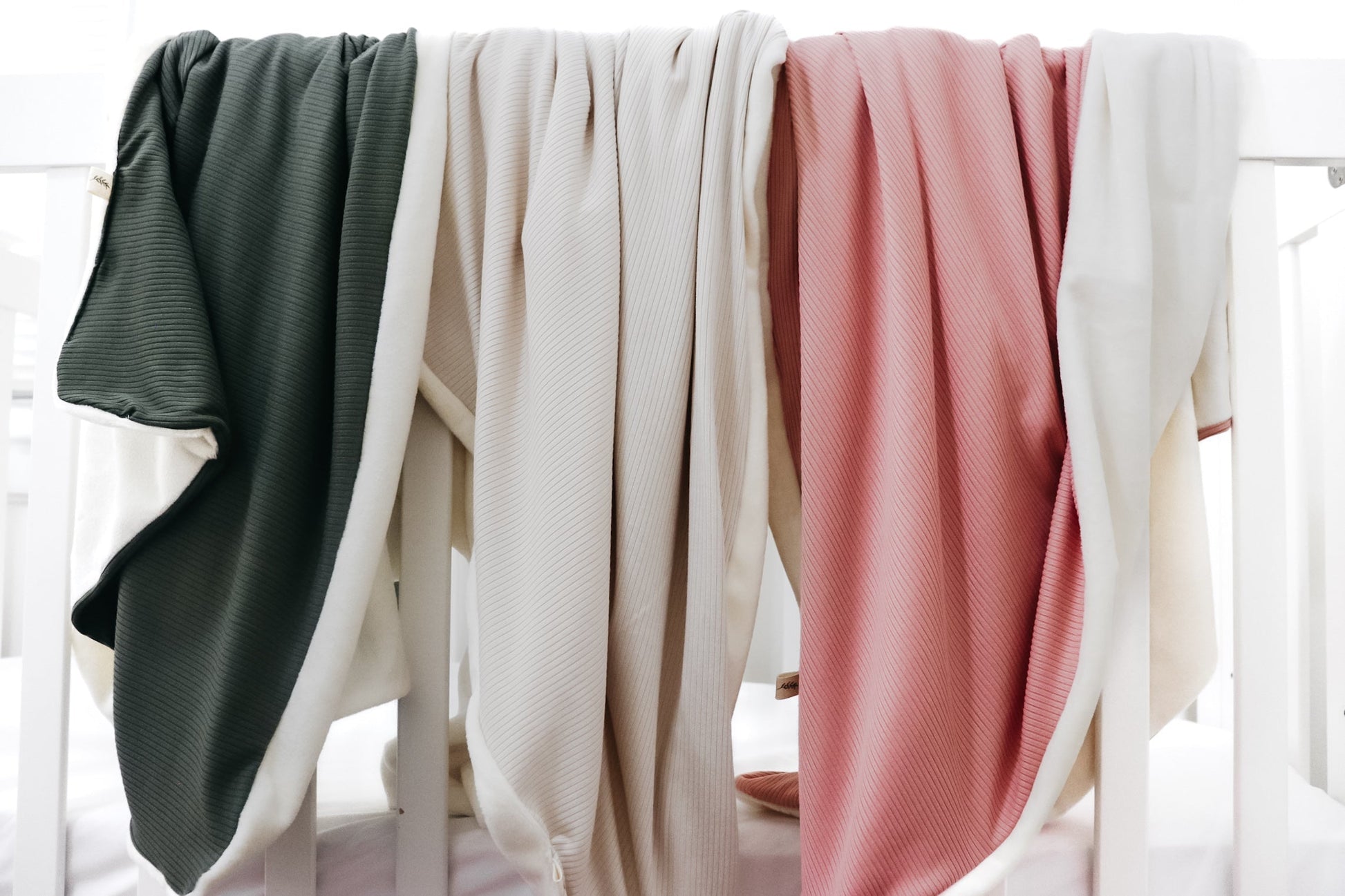 Peony Ribbed Toddler Blanket From Little Mae and Co Little Mae & Co Everetts Place: Online Boutique