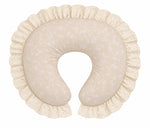 Ivory Eyelet Ruffle Original Nursing Pillow Cover by Little Mae & Co