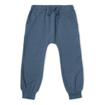 Organic Fleece Jogger Pants - Navy by Makemake Organics