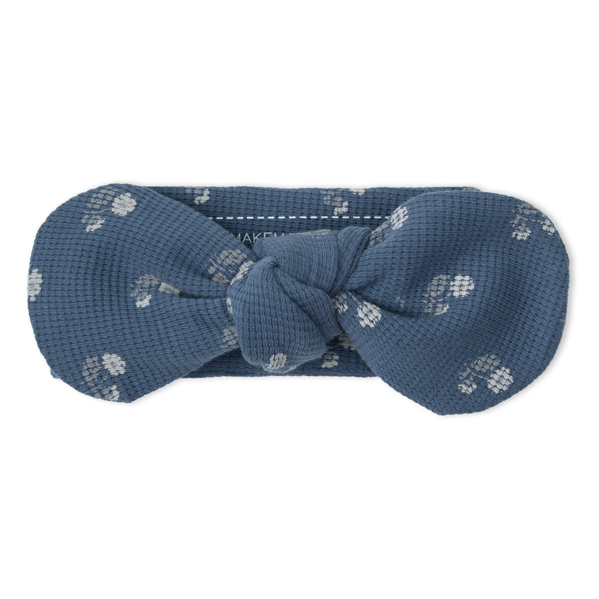 Organic Headwrap - Indigo Blossom by Makemake Organics