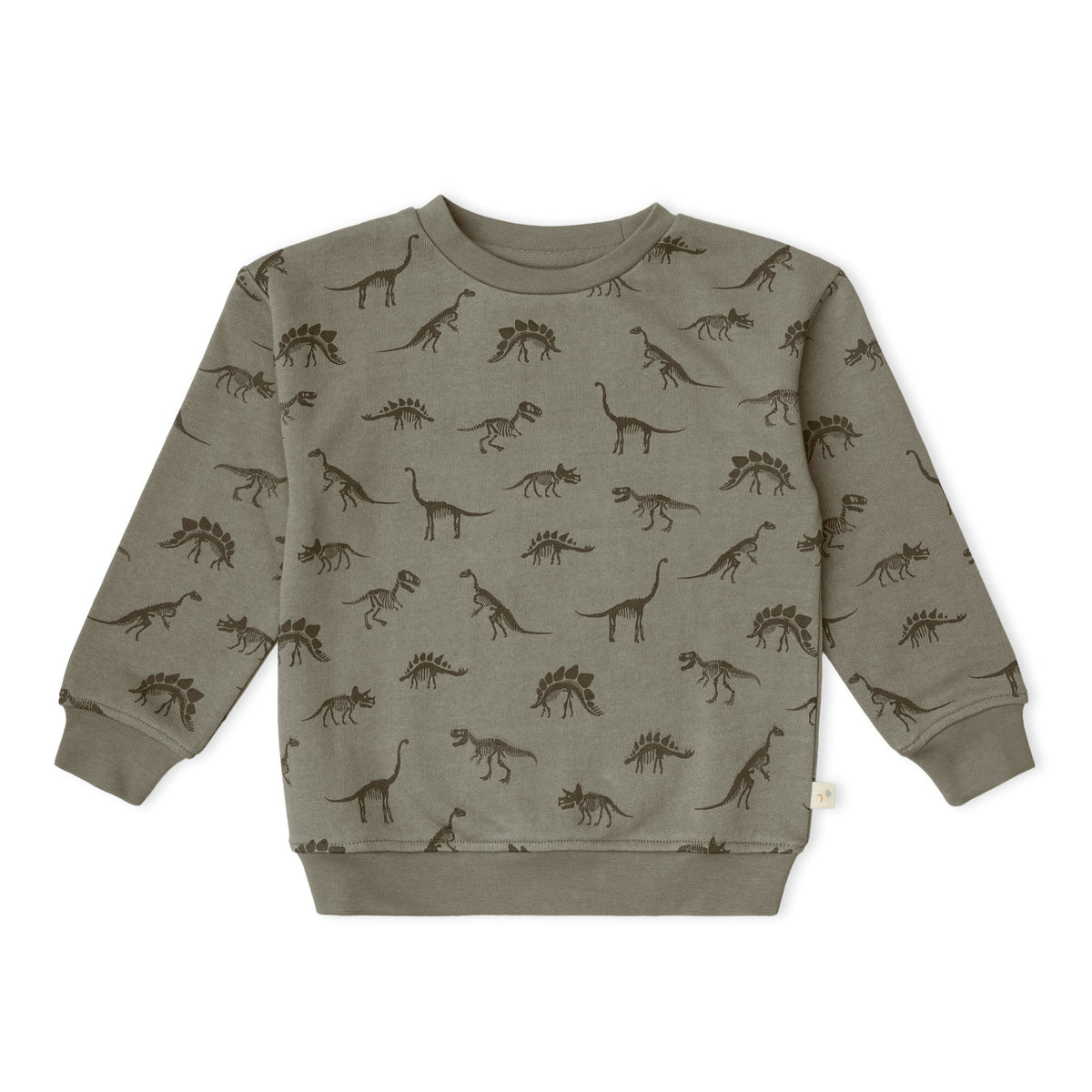Organic Fleece Sweatshirt - Dino by Makemake Organics