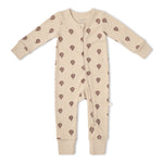 Organic 2-Way Zip Romper - Ballon Voyage by Makemake Organics