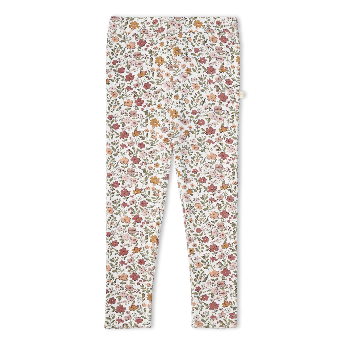 Organic Legging Set of 2 - Woodland Sprig + Taupe by Makemake Organics