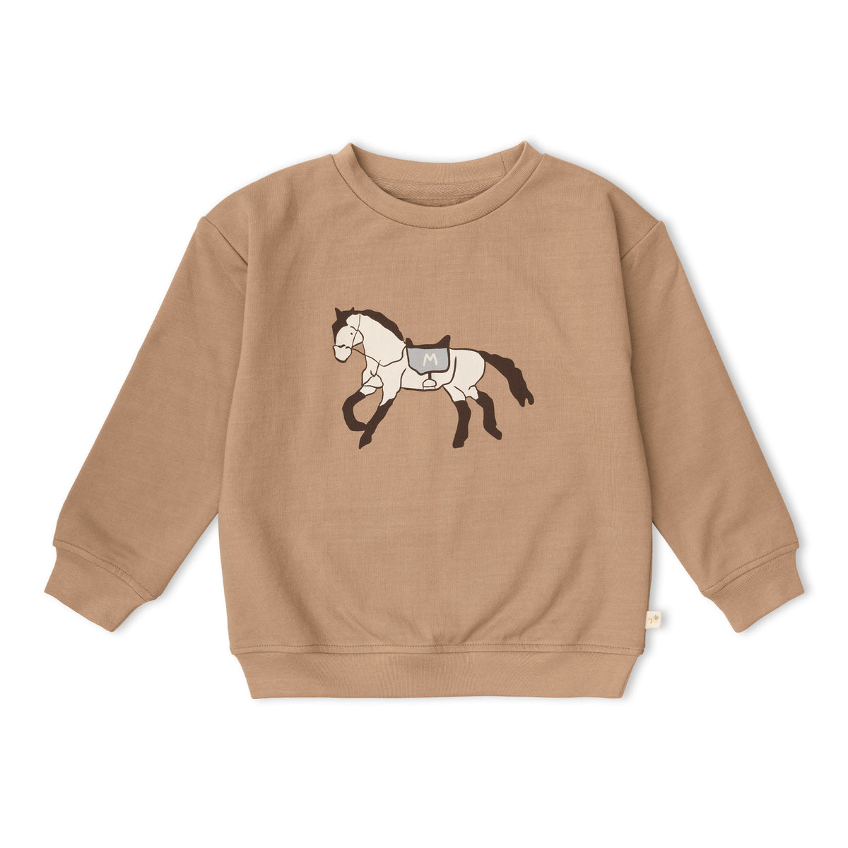 Organic Fleece Sweatshirt - Horse by Makemake Organics