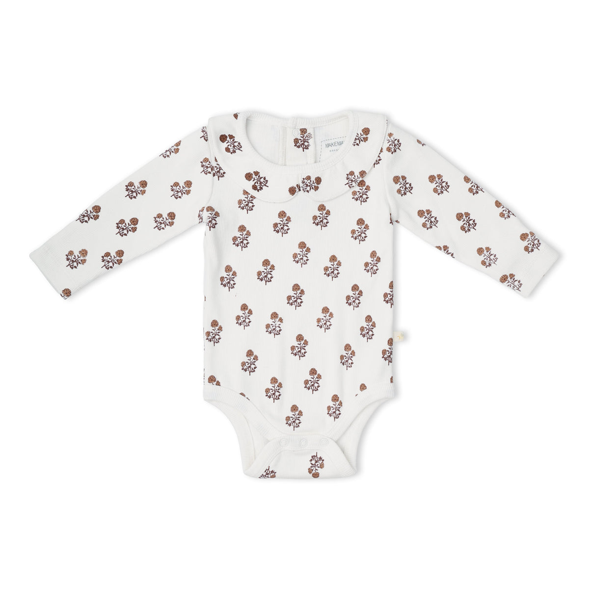 Organic Ruffle Collar Onesie & Pants Set - Loom by Makemake Organics
