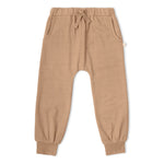 Organic Fleece Jogger Pants - Taupe by Makemake Organics
