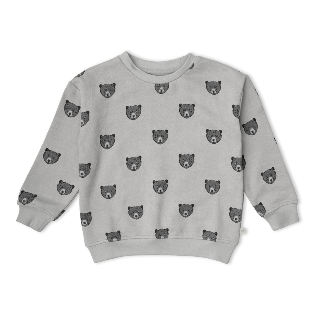 Organic Fleece Sweatshirt - Woodland Bear by Makemake Organics